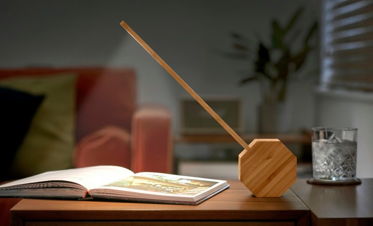 Gingko Octagon One Plus Portable Alarm Clock Desk Light