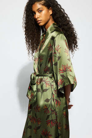 Ginia Aria Robe Australiana Print