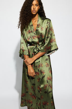ginia Aria Robe Australiana Print