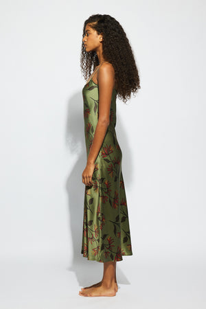 Ginia Aria Slip Australiana Print