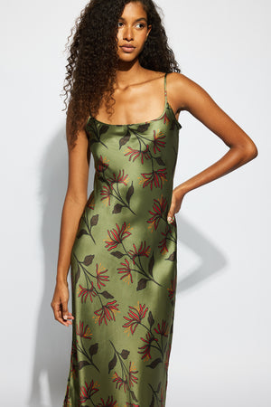 ginia Aria Slip Australiana Print