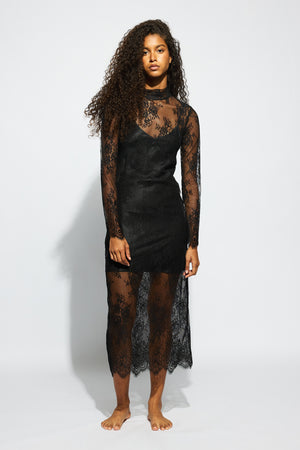 Ginia Asher Slip Black