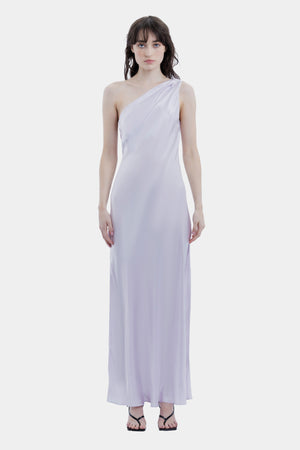 ginia Asym Cowl Maxi Dress