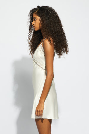 Ginia Billie Chemise Cream