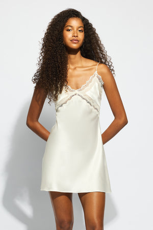 ginia Billie Chemise Cream