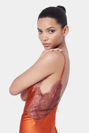 Ginia Cascading Lace Maxi Dress