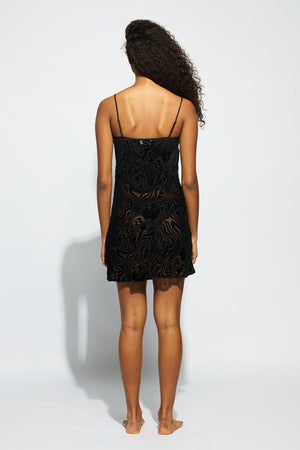 Ginia Daisy Chemise Black