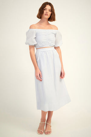 Ginia Dakota Midi Skirt