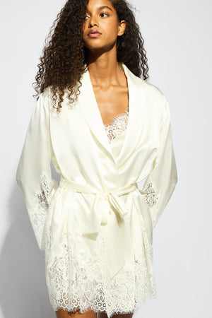 Ginia Freya Robe Cream