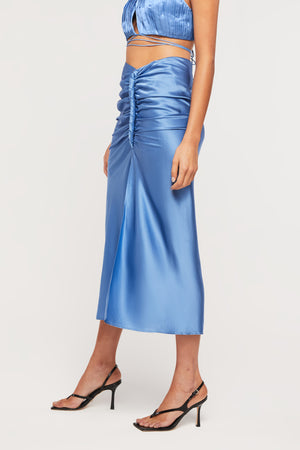 Ginia Indy Drape Skirt