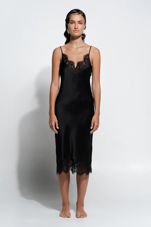 ginia Iris Midi Black