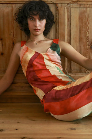 Ginia Laos Stripe Cotton Cami