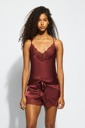 Ginia Layla Cami Ruby Red