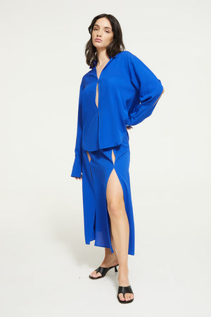 Ginia Rio Shirt Ultra Blue