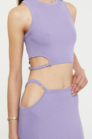 Ginia Selena Knit Skirt