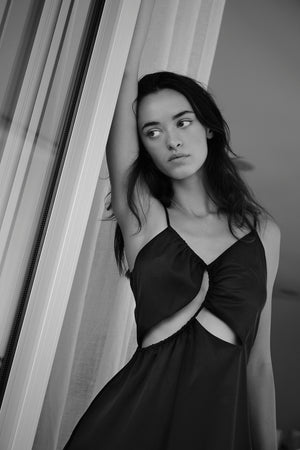 Ginia Selena Short Dress