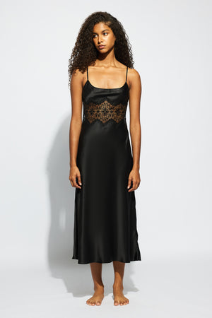 ginia Siena Slip Black
