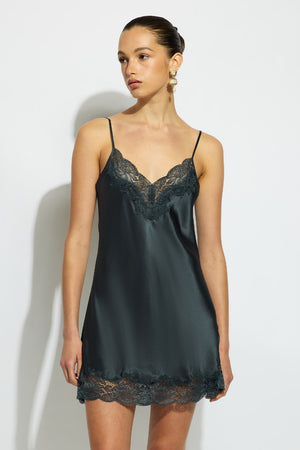 ginia Silk Lace Chemise
