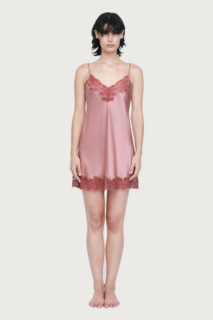 ginia Silk Lace Chemise