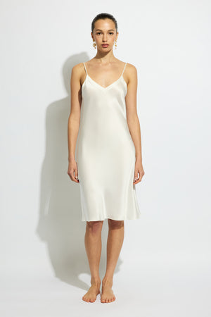 Ginia Silk Midi Slip