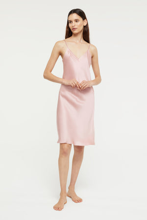 ginia Silk Midi Slip