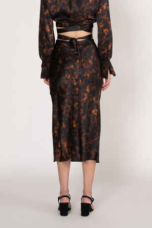 Ginia Thea Slim Line Skirt