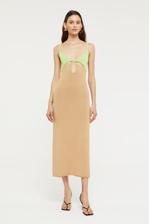 ginia Venice Keyhole Dress