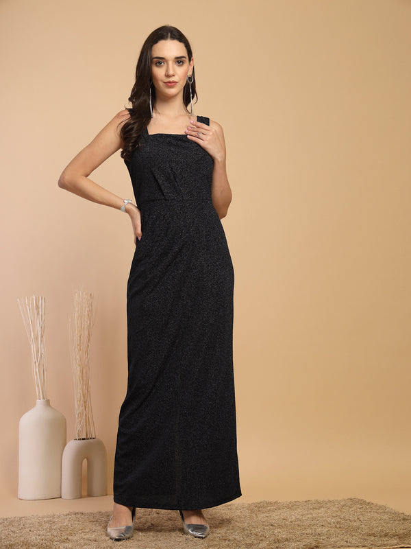 Gipsy Black Dress For Gipsy Woman Stylish And Cozy Winter Collection