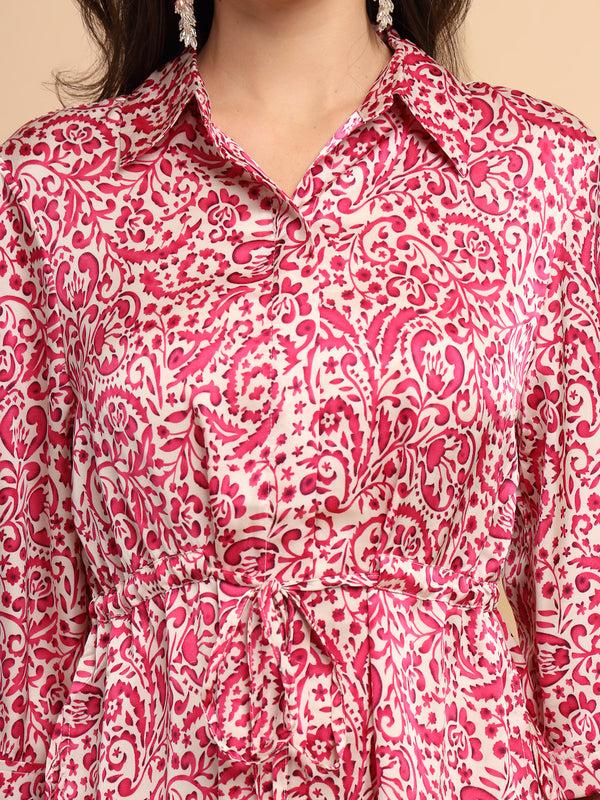 Gipsy Fuchsia Co-Ord Set For Gipsy Woman Stylish And Cozy Winter Collection