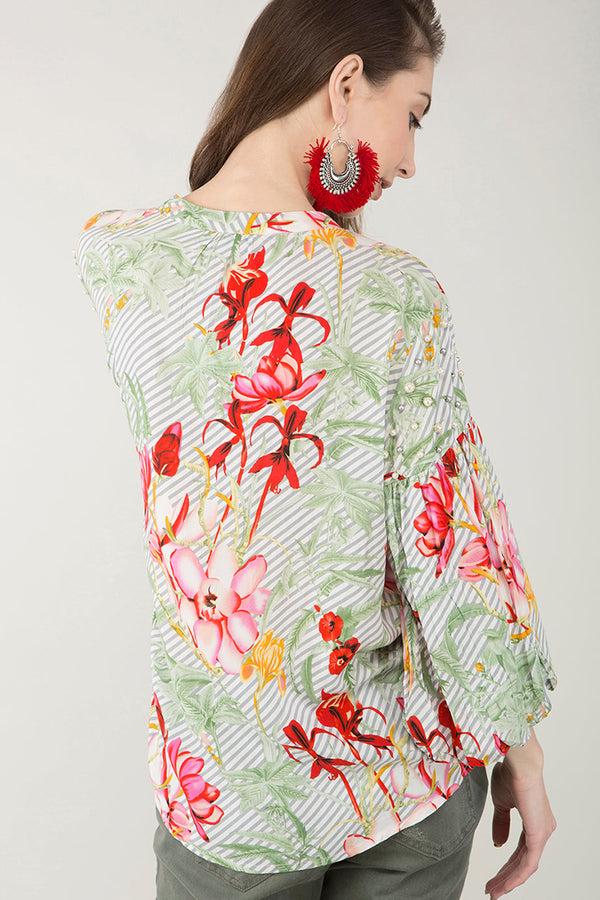 Gipsy Gipsy Beige Fashion Tunic Beige