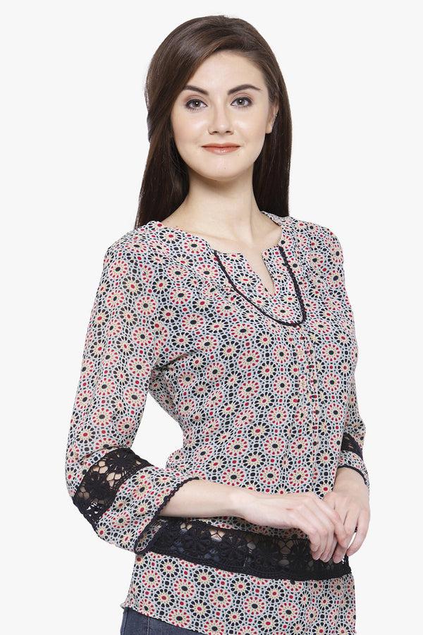 Gipsy Gipsy Beige Fashion Tunic Beige