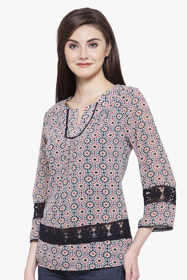 Gipsy Gipsy Beige Fashion Tunic Beige