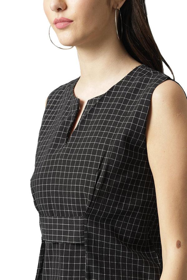 Gipsy Gipsy Black Cotton Blouse