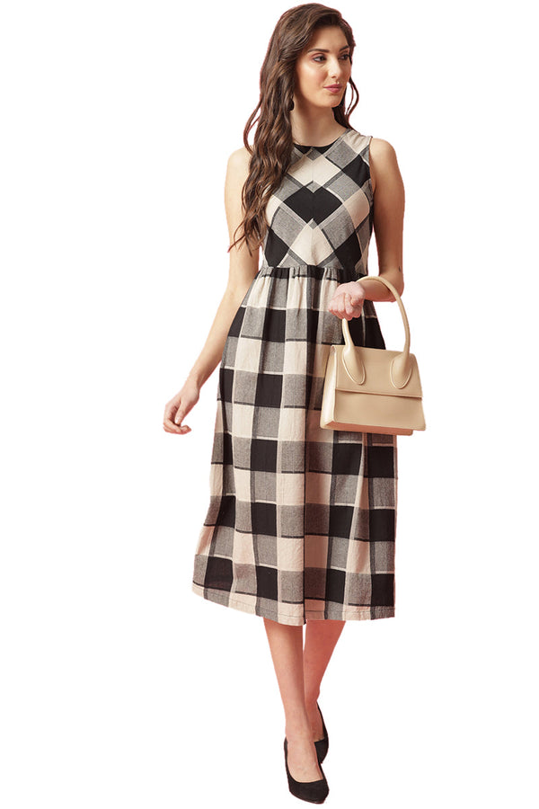 gipsy Gipsy Black Cotton Dress