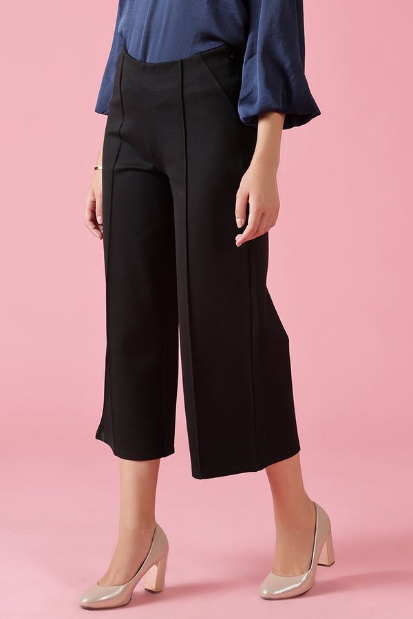 Gipsy Gipsy Black Fashion NR Knit Cullotes Black