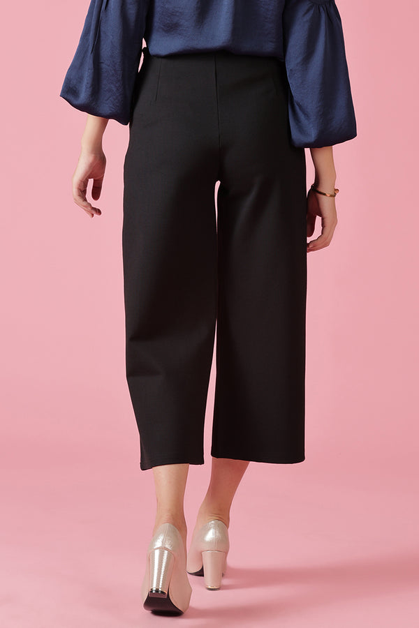 Gipsy Gipsy Black Fashion NR Knit Cullotes Black