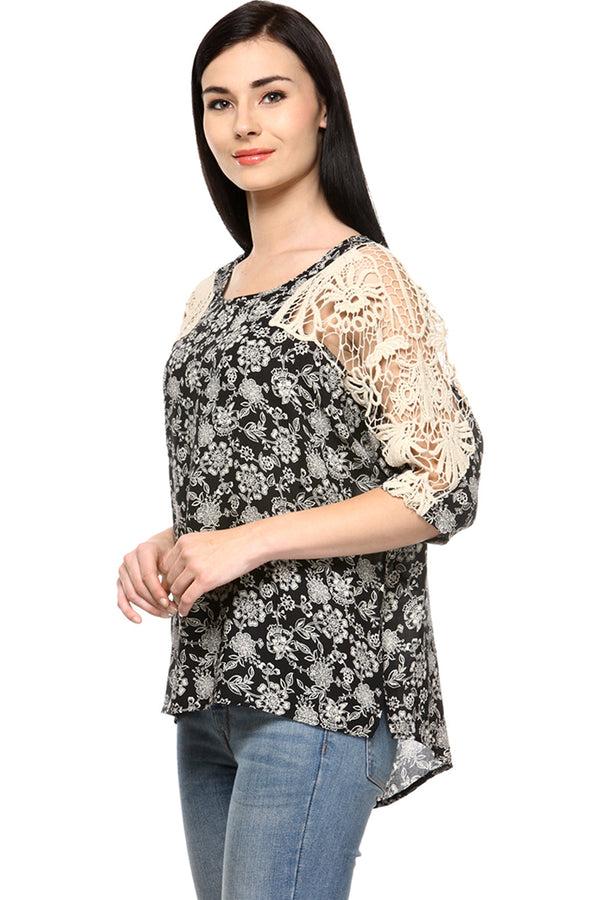 Gipsy Gipsy Black Fashion Tunic Black