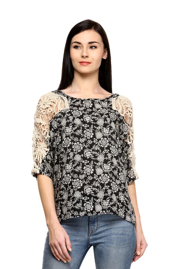 gipsy Gipsy Black Fashion Tunic Black