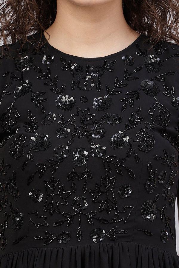 Gipsy Gipsy Black Polyster Dress Black