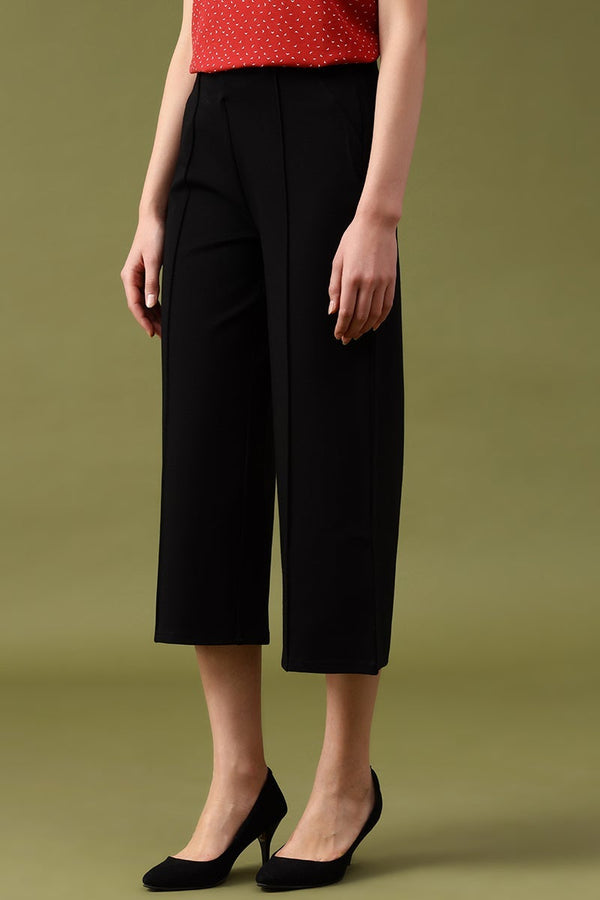 Gipsy Gipsy Black Solid Pant/Trousers Black