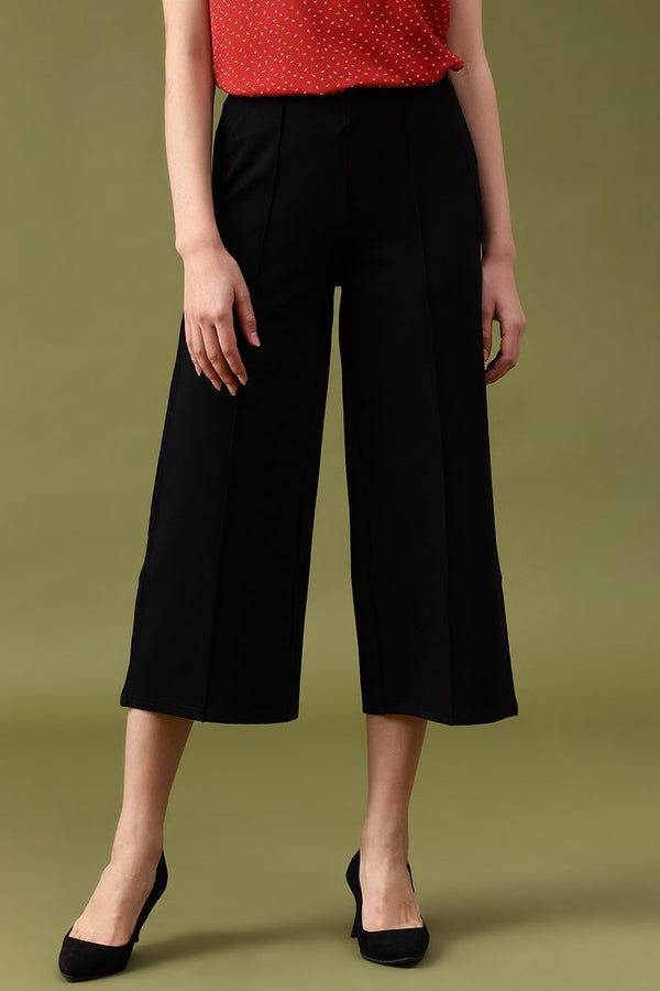 gipsy Gipsy Black Solid Pant/Trousers Black