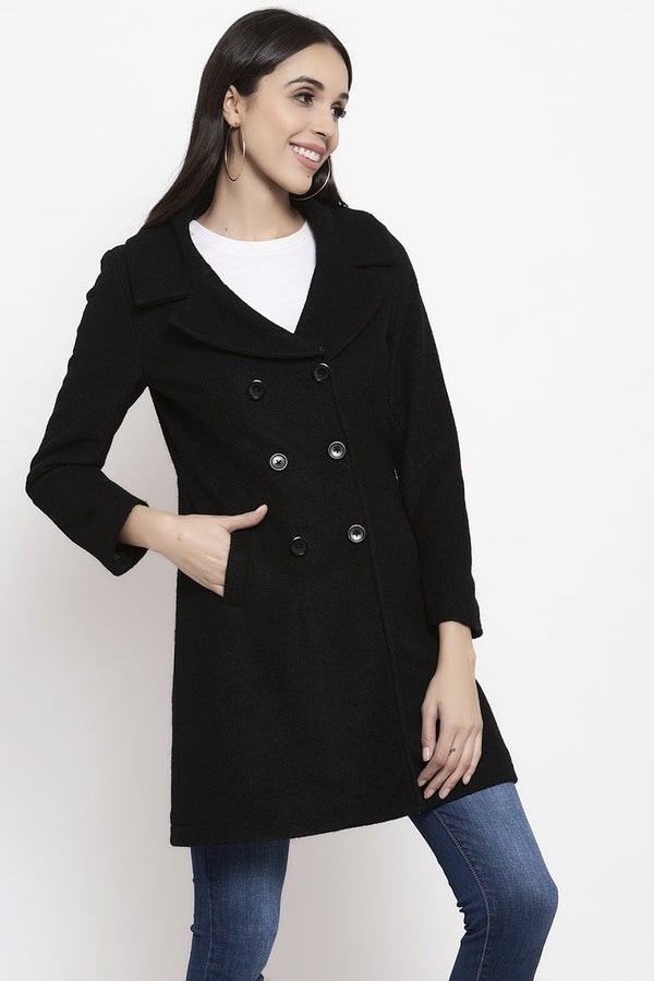 Gipsy Gipsy Black Solid Polyester Jacket Black