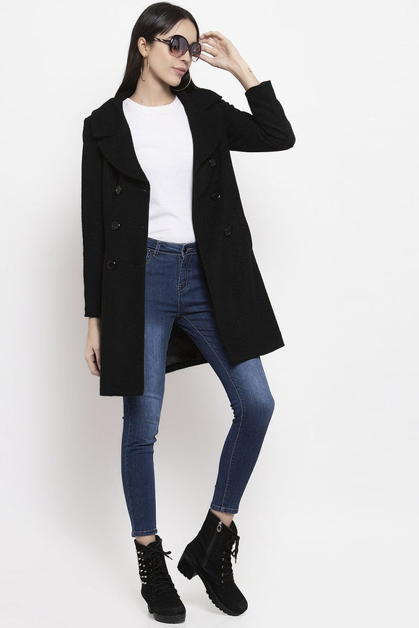 Gipsy Gipsy Black Solid Polyester Jacket Black