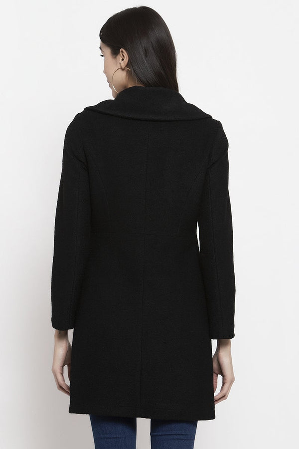 Gipsy Gipsy Black Solid Polyester Jacket Black