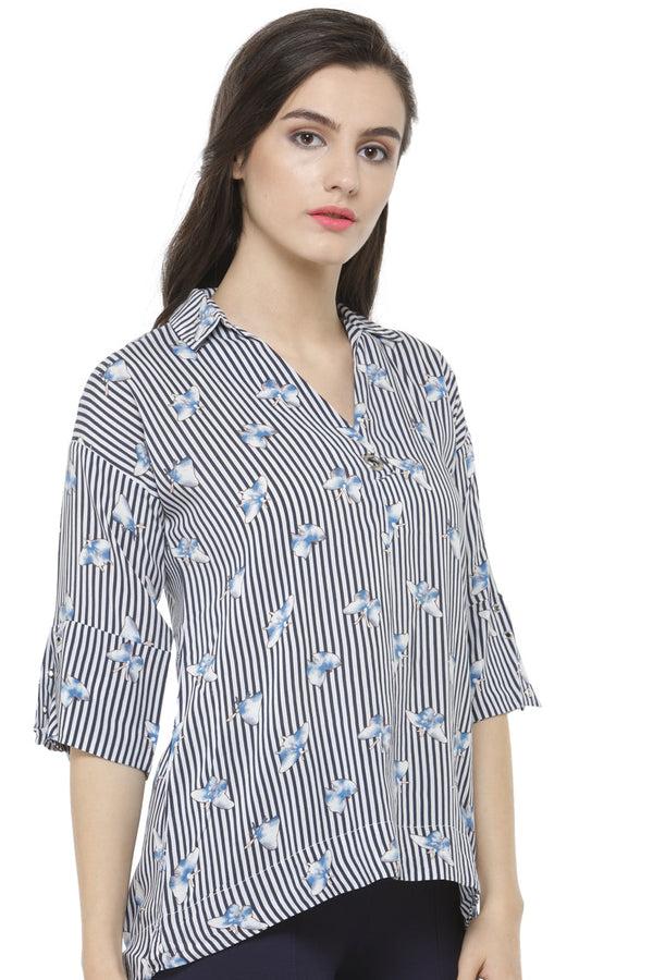 Gipsy Gipsy Blue Fashion Tunic Blue