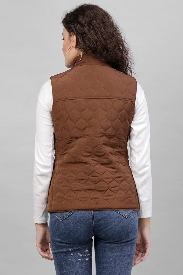 Gipsy Gipsy Coffee Brown Polyester Jacket Brown