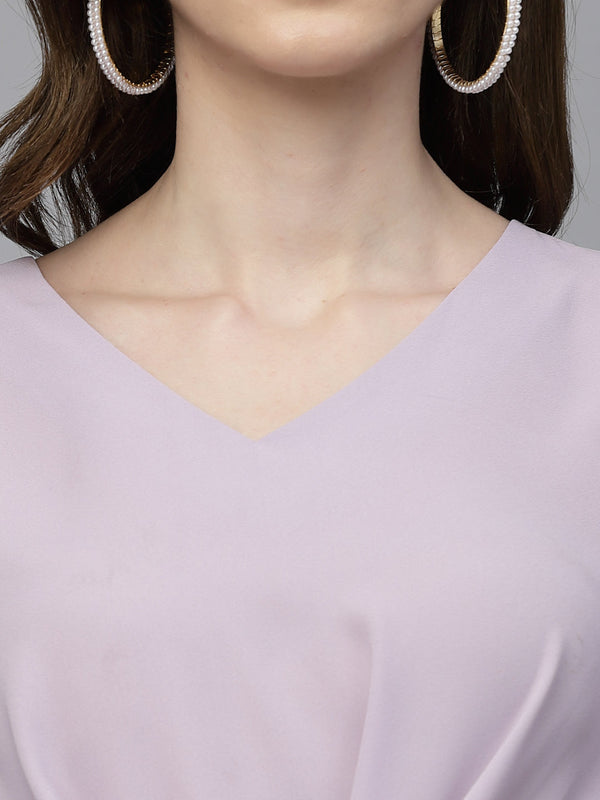 Gipsy Gipsy Lavender Georgette Blouse Lavender