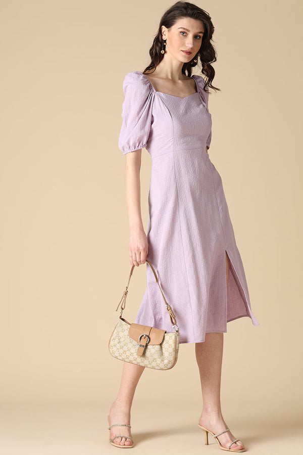 Gipsy Gipsy Lilac Fashion Cotton Dresses Lilac