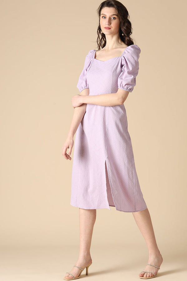 Gipsy Gipsy Lilac Fashion Cotton Dresses Lilac