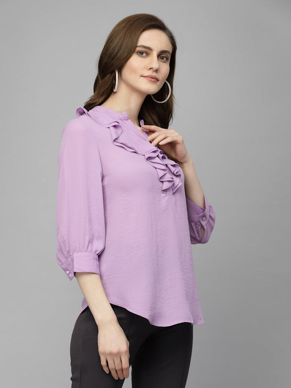Gipsy Gipsy Lilac Georgette Tunic Lilac
